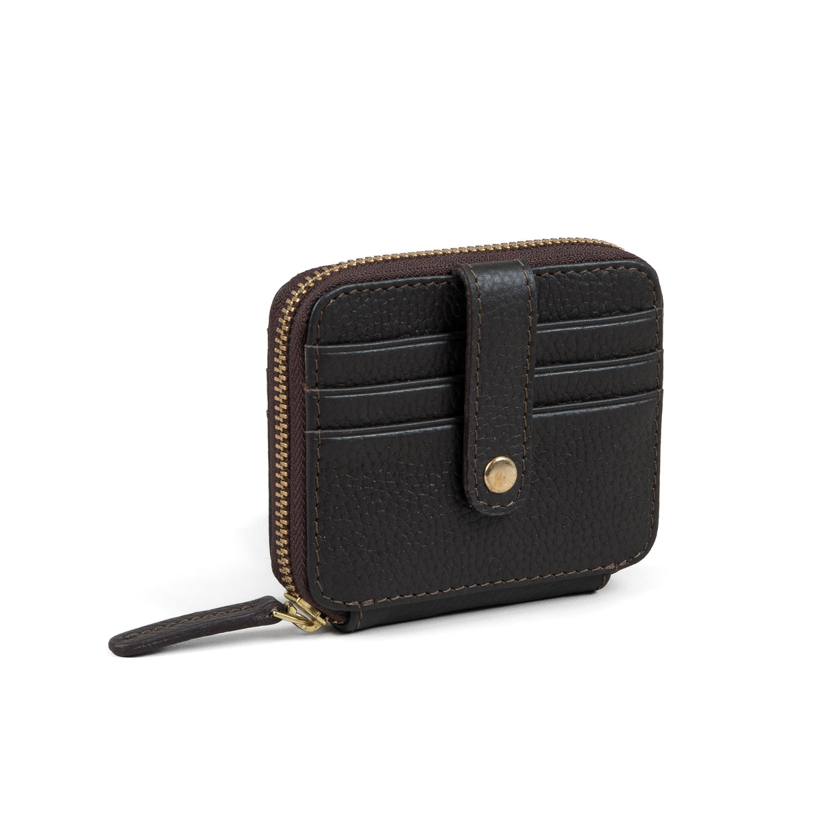 Compact Zip-around - Cocoa